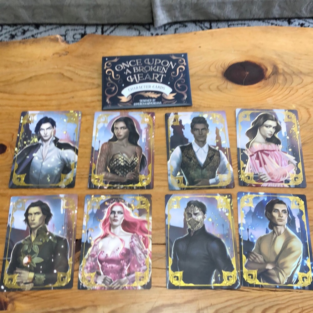 FairyLoot Once Upon a Broken Heart character cards